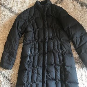 Eddie Bauer Premium Quality Goose Down Black Coat